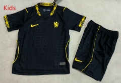 26-27 Chelsea Away Black  Kid/Youth Soccer Uniform-507