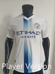 Player Version 2026-2027 Manchester City Second Away White Thailand Soccer Jersey AAA-0871