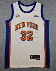 2026 City Version New York Knicks Beige #32 NBA Jersey-1380