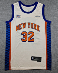 2026 City Version New York Knicks Beige #32 NBA Jersey-1380
