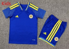 2026-2027 Curaçao Home Blue Kids/Youth Soccer Uniform-7809