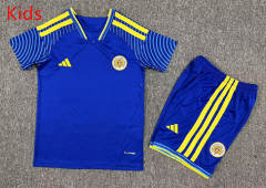 2026-2027 Curaçao Home Blue Kids/Youth Soccer Uniform-7809