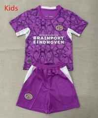 2026-2027 PSV Eindhoven  Goalkeeper Purple Kids/Youth Soccer Uniform-AY