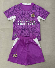 2026-2027 PSV Eindhoven Goalkeeper Purple Kids/Youth Soccer Uniform-AY
