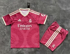 2026-27 Real Madrid 2nd Away Pink Soccer Uniform-2483