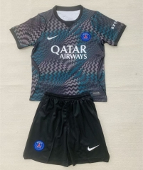 26-27 Paris  Goalkeeper Grey&Green Soccer Uniform-AY