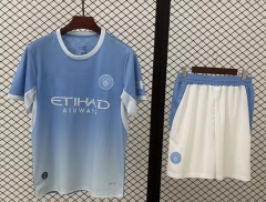 2026-27 Manchester City Home Light Blue Thailand Soccer Uniform-709