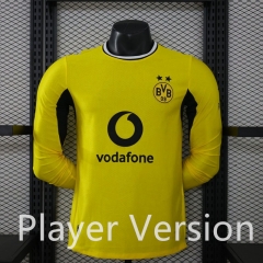 Player Version 2026-27 Borussia Dortmund Home Yellow LS Thailand Soccer Jersey AAA-888