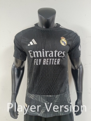 Player Version 26-27 Real Madrid Goalkeeper Black Thailand Soccer Jersey-0871