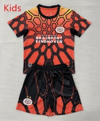 2026-2027 PSV Eindhoven  Goalkeeper Orange&Black Kids/Youth Soccer Uniform-AY