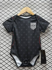 2026-27 USA Away  Black Baby Soccer Unifrom-CS