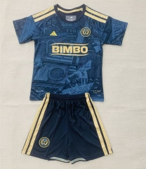 26-27 Philadelphia Union Home Blue Soccer Uniform-AY