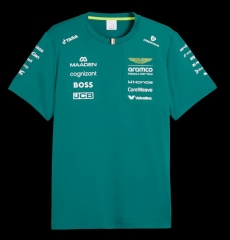 (S-5XL) 2026 Aston Martin Green  Racing Suit