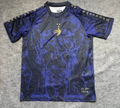 (S-4XL) 26-27 Special Edition France Purple&Black Thailand Soccer Jersey AAA-9527