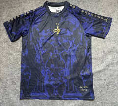 (S-4XL) 26-27 Special Edition France Purple&Black Thailand Soccer Jersey AAA-9527