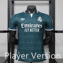 （s-3xl）Player Version 2026-2027 Real Madrid Away Green Thailand Soccer Jersey-888