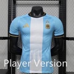 Player Version 2026-2027 Special Version Argentina White BlueThailand Soccer Jersey AAA-888