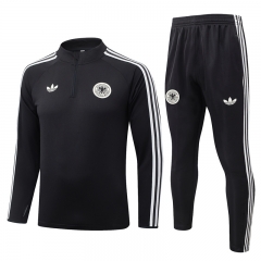 2026-2027 Germany Dark Grey Thailand Soccer Tracksuit-815