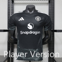 Player Version 2026-2027 Manchester United Goalkeeper Black Thailand Soccer Jersey AAA-888
