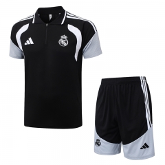 2026-2027 Real Madrid Black Thailand Thailand Polo Uniform-815