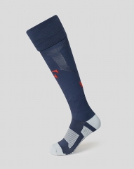 26-27 Feyenoord Rotterdam 2nd Away Royal Blue Kids/Youth Soccer Socks-4539