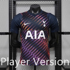 Player Version 26-27 Tottenham Hotspur Away  Blue&Purple Thailand Soccer Jersey AAA-888