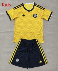 26-27 Leeds United Away Yellow  Kids/Youth Soccer Uniform-AY