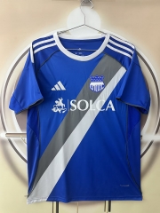 (S-4XL) 26-27 Club Sport Emelec  Home Blue  Thailand Soccer Jersey AAA-2315