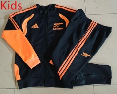2026-27 Arsenal Black Kids/Youth Soccer Jacket Uniform-815