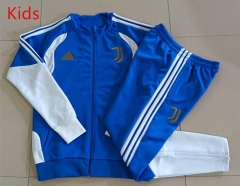 2026-2027 Juventus FC Blue  Kids/Youth Soccer Jacket -815