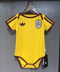 26-27 Spain Yellow  Baby Soccer Uniform-CS