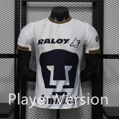 (S-3XL) Player Version 26-27 PA UNAM Home White Thailand Soccer Jersey AAA-888