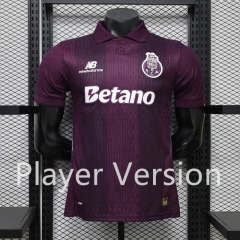 Player Version 26-27  Porto Away Purple Thailand Soccer Jersey AAA-888