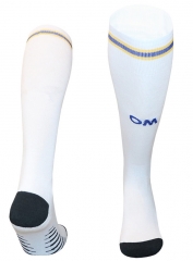 26-27 Olympique de Marseille Home White Thailand kids/Youth Soccer Socks-4539