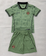 26-27 Wolverhampton Wanderers Goalkeeper Green Soccer Uniform-AY