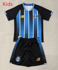 26-27 Grêmio FBPA Home Blue&Black Kid/Youth Soccer Uniform-AY