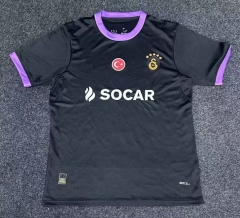 (S-4XL) 26-27 Galatasaray SK Second Away Black Thailand Soccer Jersey AAA-2483