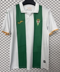 (S-4XL) 2026-2027 Córdoba Home White&Green Thailand Soccer Jersey AAA-2044