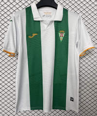 (S-4XL) 2026-2027 Córdoba Home White&Green Thailand Soccer Jersey AAA-2044