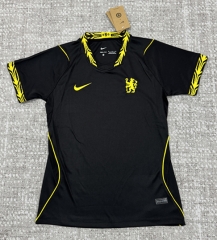 26-27 Chelsea Away Black Thailand Women Soccer Jersey AAA-4506