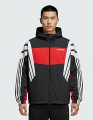 26-27 Adidas Red&Black Thailand Trench Coat-1836