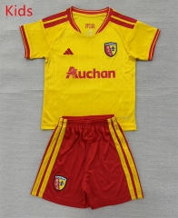 26-27 RC Lens  Home Yellow Kids/Youth Soccer Uniform-AY