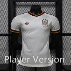 (S-3XL) Player Version 26-27 Spain 2-Star Away White Thailand Soccer Jersey AAA-888