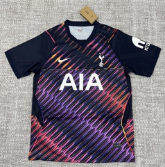 (S-4XL) 26-27 Tottenham Hotspur Away Pink-Purple Thailand Soccer Jersey AAA-4506