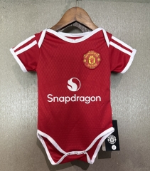 2026-2027 Manchester United Home Red Baby Soccer Uniform-CS
