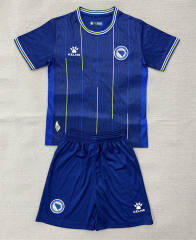 26-27 Bosnia and Herzegovina Home Blue Soccer Uniform-AY