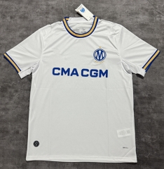 (s-4xl)26-27 Olympique de Marseille Home White Thailand Soccer Jersey AAA-4506