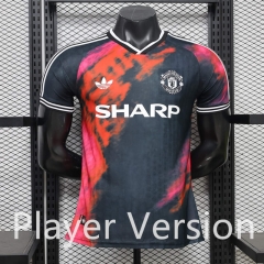 (S-3XL)Player Version 26-27 Special Edition Manchester United Red&Black Thailand Soccer Jersey AAA-888