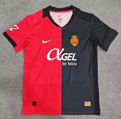 (S-4XL) 26-27 RCD Mallorca Home Red&Black Thailand Soccer Jersey AAA-8025