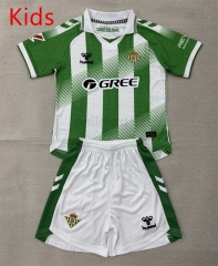 2026-2027 Real Betis Home White&Green Kids/Youth Soccer Unifrom-AY